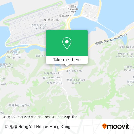 康逸樓 Hong Yat House map