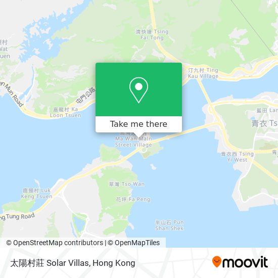 太陽村莊 Solar Villas地圖