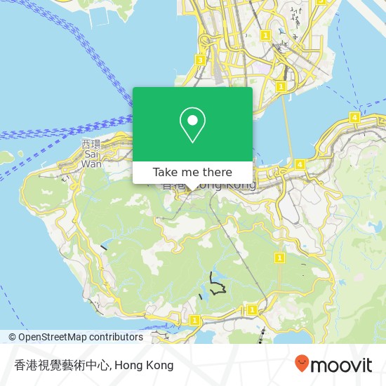 香港視覺藝術中心 map