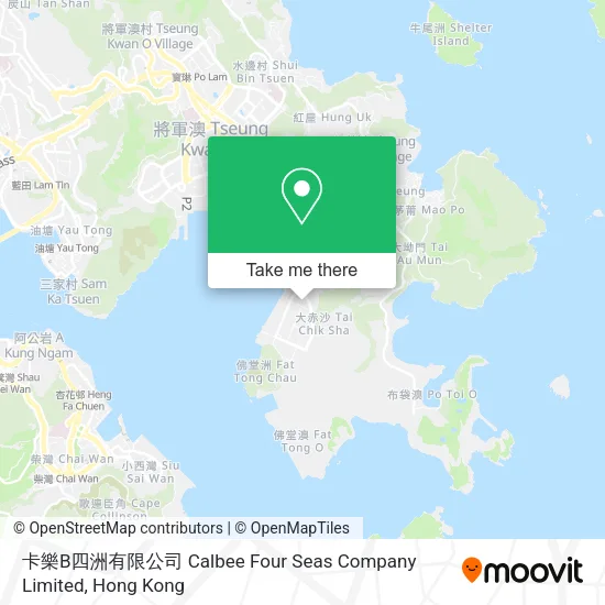 卡樂B四洲有限公司 Calbee Four Seas Company Limited地圖