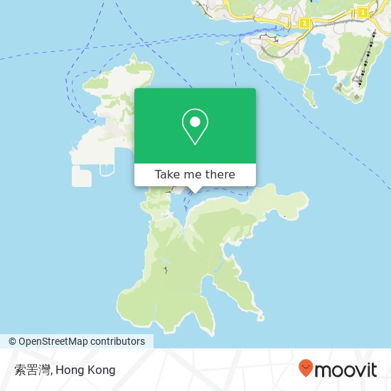 索罟灣 map
