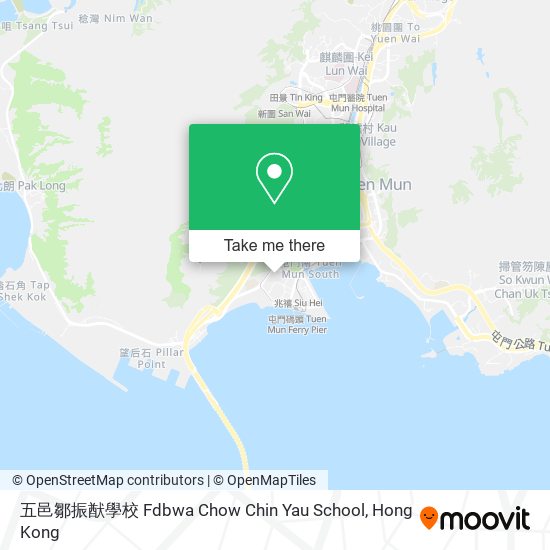 五邑鄒振猷學校 Fdbwa Chow Chin Yau School地圖