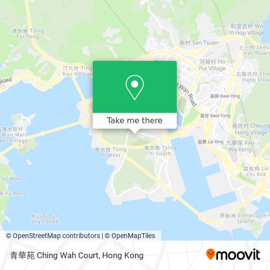 青華苑 Ching Wah Court map