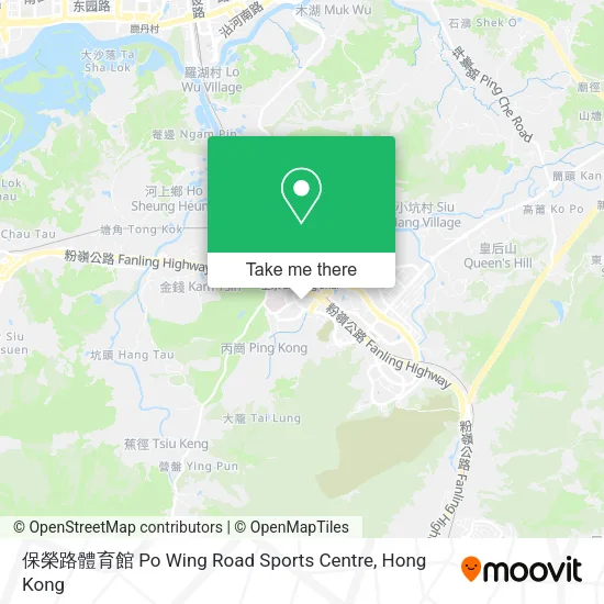 保榮路體育館 Po Wing Road Sports Centre map