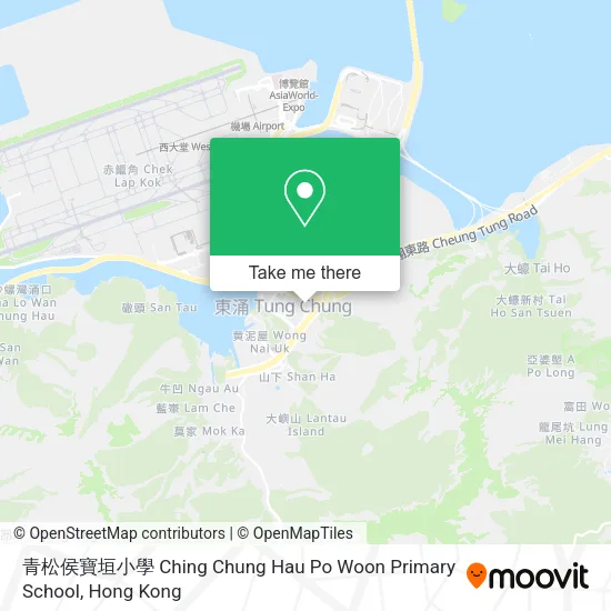 青松侯寶垣小學 Ching Chung Hau Po Woon Primary School地圖