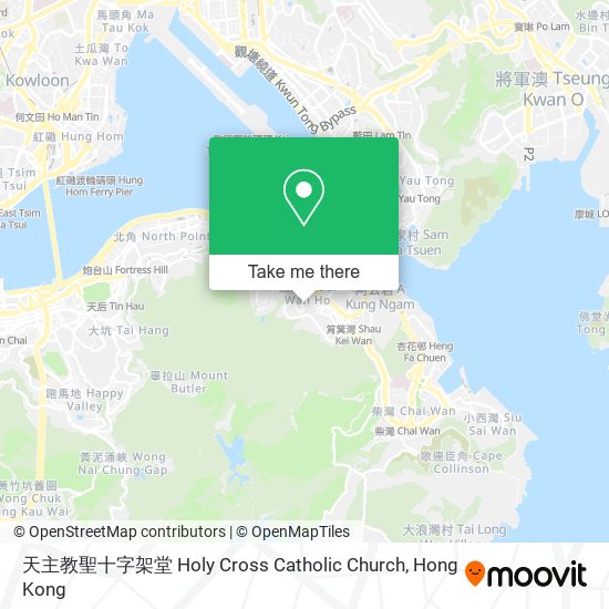 天主教聖十字架堂 Holy Cross Catholic Church地圖