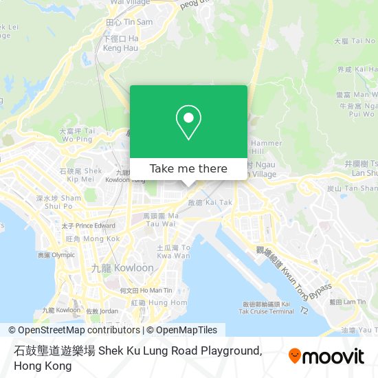 石鼓壟道遊樂場 Shek Ku Lung Road Playground map