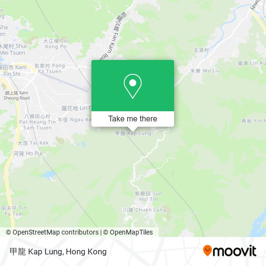 甲龍 Kap Lung map