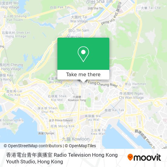香港電台青年廣播室 Radio Television Hong Kong Youth Studio地圖