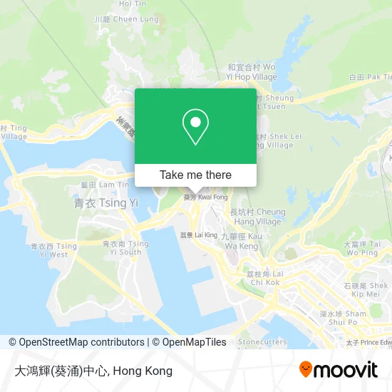 大鴻輝(葵涌)中心 map