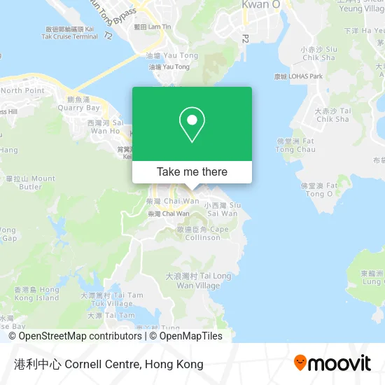 港利中心 Cornell Centre map