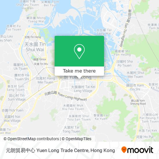 元朗貿易中心 Yuen Long Trade Centre map