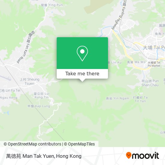 萬德苑 Man Tak Yuen map