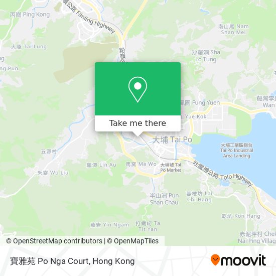 寶雅苑 Po Nga Court map