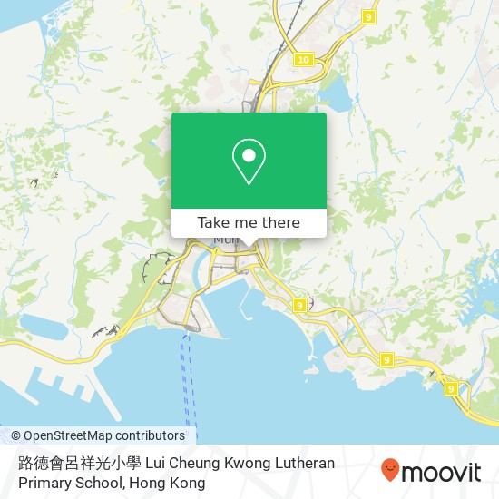 路德會呂祥光小學 Lui Cheung Kwong Lutheran Primary School map