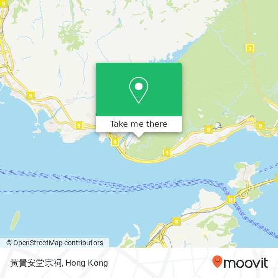 黃貴安堂宗祠 map