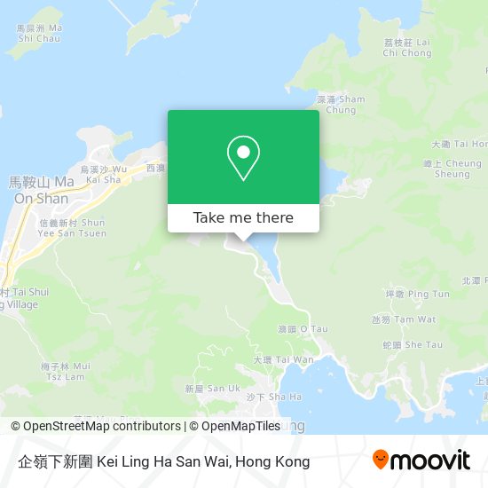 企嶺下新圍 Kei Ling Ha San Wai map