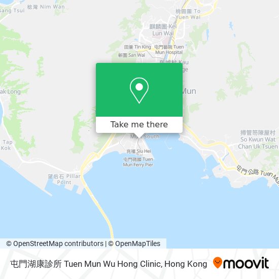 屯門湖康診所 Tuen Mun Wu Hong Clinic地圖