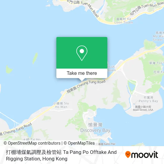 打棚埔煤氣調壓及檢管站 Ta Pang Po Offtake And Rigging Station map