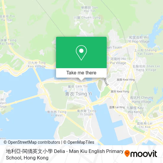 地利亞-閩僑英文小學 Delia - Man Kiu English Primary School map
