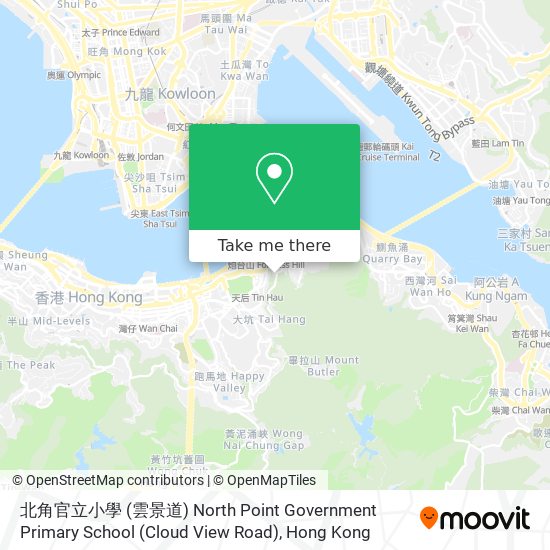 北角官立小學 (雲景道) North Point Government Primary School (Cloud View Road) map