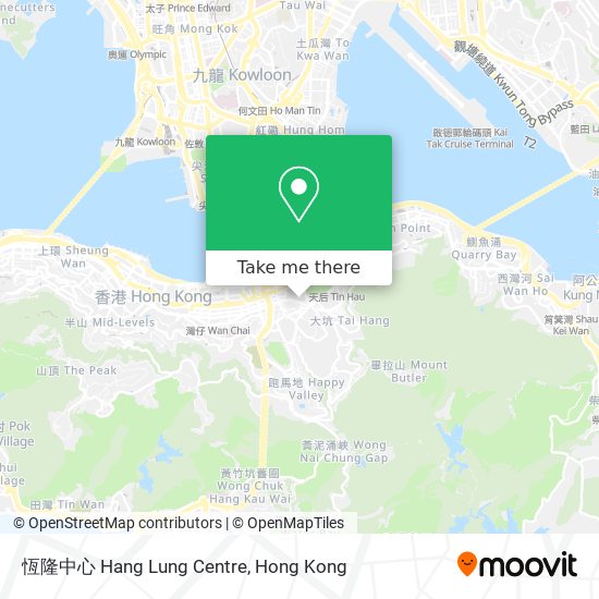 恆隆中心 Hang Lung Centre map