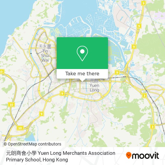 元朗商會小學 Yuen Long Merchants Association Primary School map