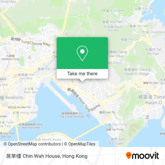 展華樓 Chin Wah House map