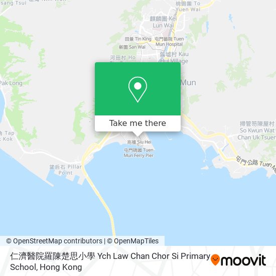 仁濟醫院羅陳楚思小學 Ych Law Chan Chor Si Primary School map