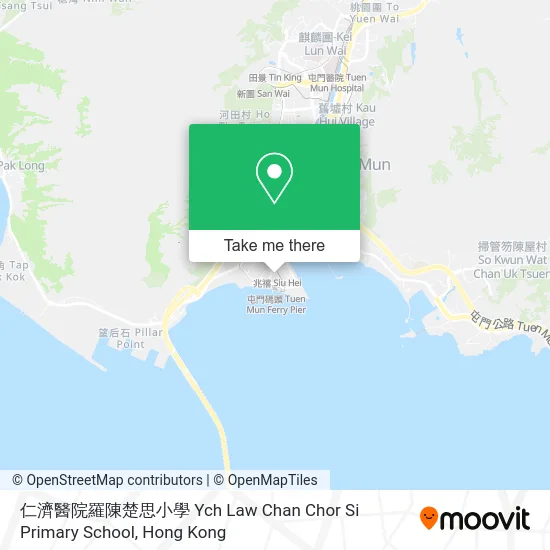 仁濟醫院羅陳楚思小學 Ych Law Chan Chor Si Primary School map