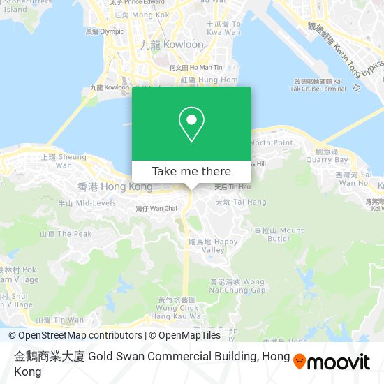 金鵝商業大廈 Gold Swan Commercial Building map