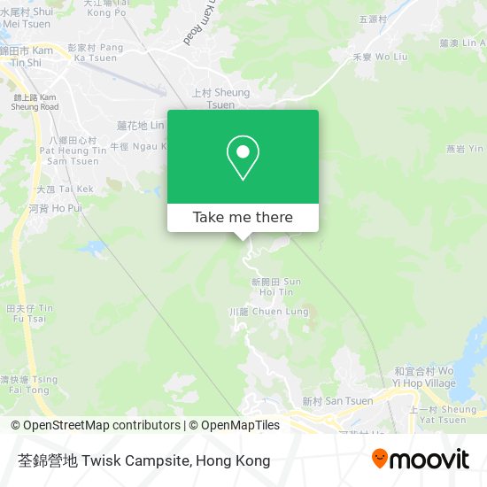 荃錦營地 Twisk Campsite地圖