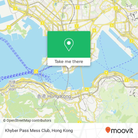 Khyber Pass Mess Club map