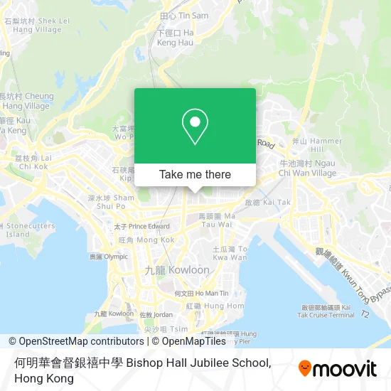 何明華會督銀禧中學 Bishop Hall Jubilee School地圖
