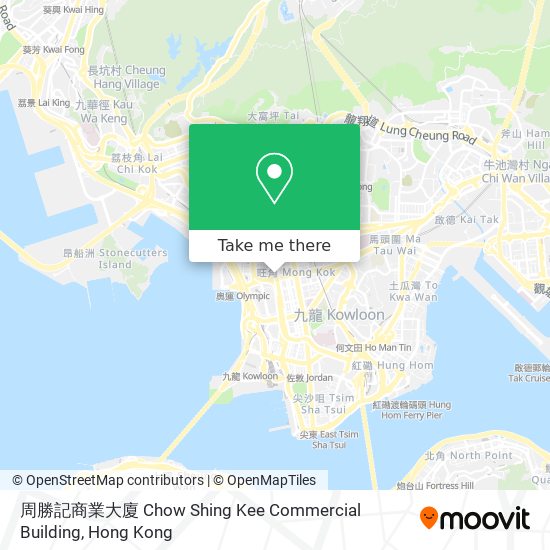 周勝記商業大廈 Chow Shing Kee Commercial Building map