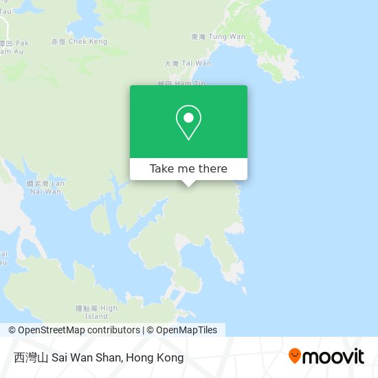 西灣山 Sai Wan Shan map