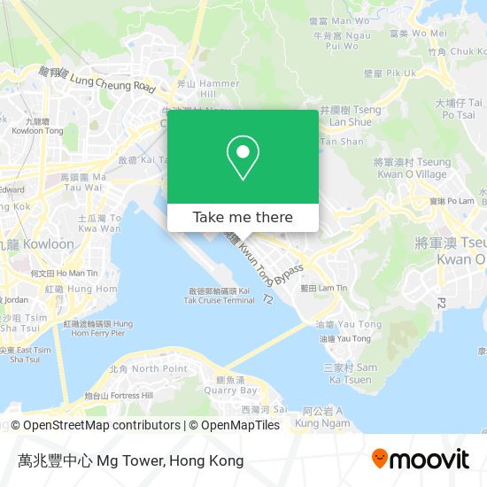 萬兆豐中心 Mg Tower map