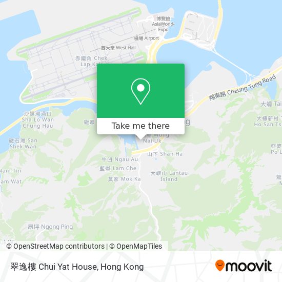 翠逸樓 Chui Yat House map