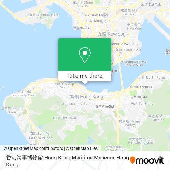 香港海事博物館 Hong Kong Maritime Museum map