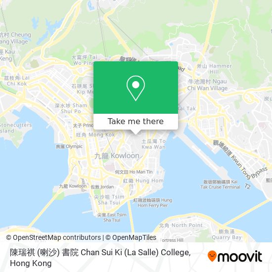 陳瑞祺 (喇沙) 書院 Chan Sui Ki (La Salle) College map