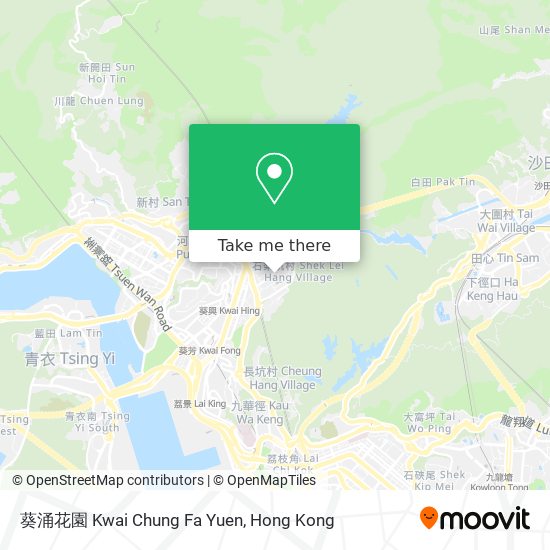 葵涌花園 Kwai Chung Fa Yuen map
