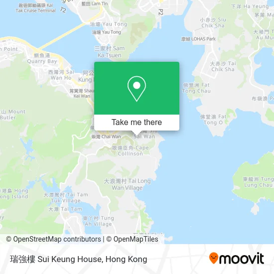瑞強樓 Sui Keung House map