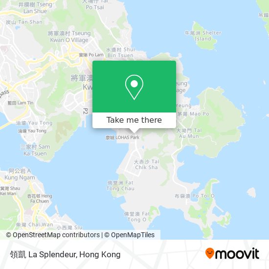 領凱 La Splendeur map