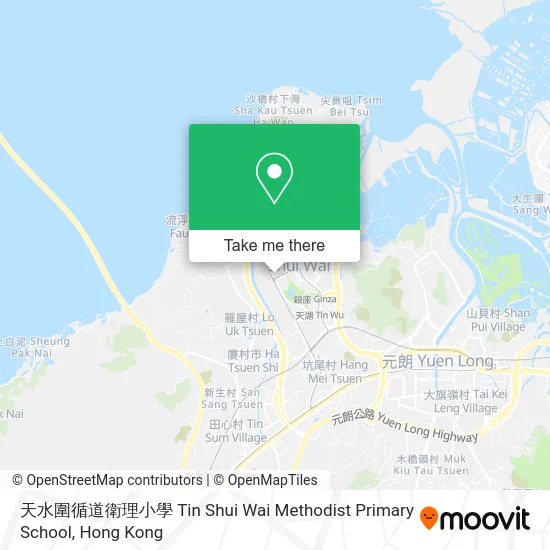 天水圍循道衛理小學 Tin Shui Wai Methodist Primary School map