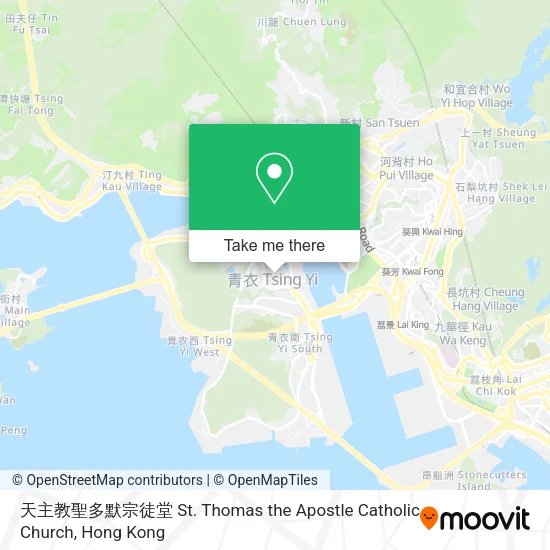 天主教聖多默宗徒堂 St. Thomas the Apostle Catholic Church地圖