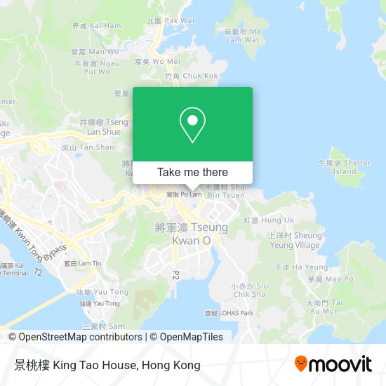 景桃樓 King Tao House地圖
