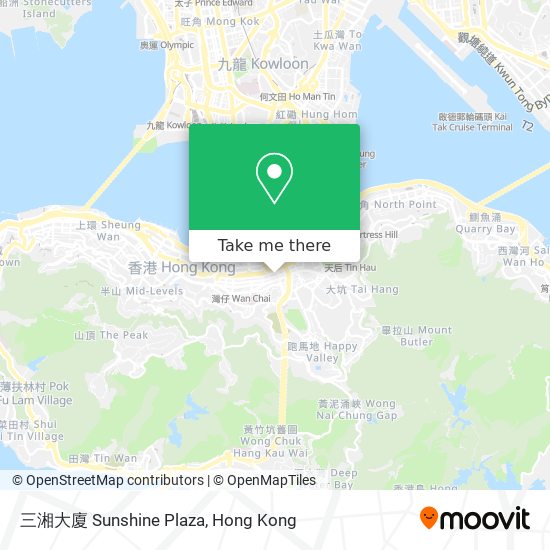 三湘大廈 Sunshine Plaza map