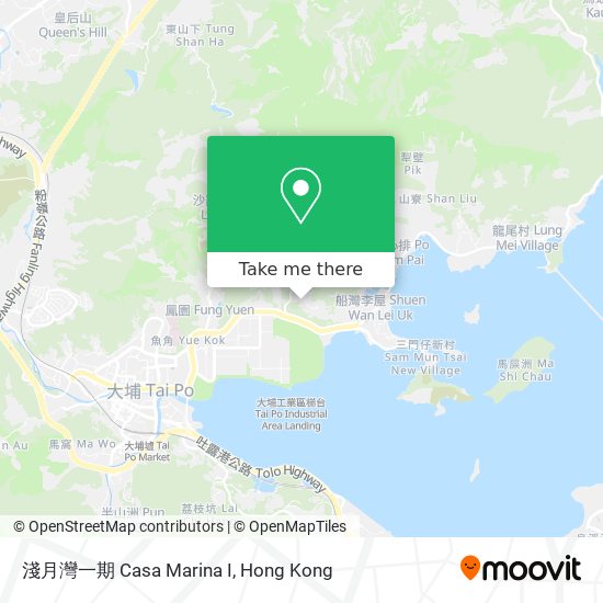 淺月灣一期 Casa Marina I map