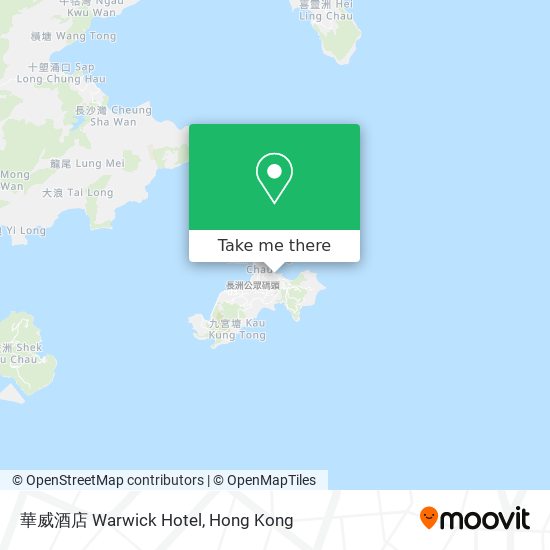 華威酒店 Warwick Hotel map