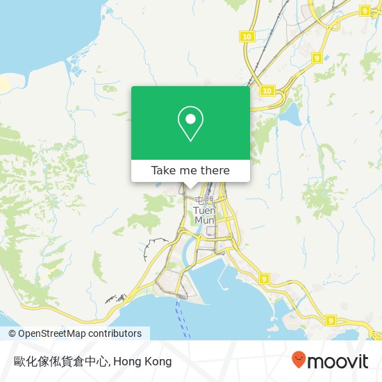 歐化傢俬貨倉中心 map